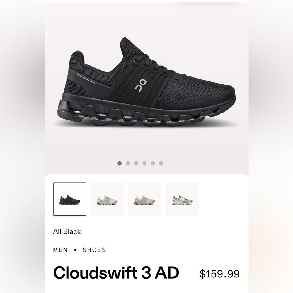 Mens Cloudswift 3 AD